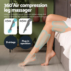 Livemor Leg, Knee & Foot Air Massager with Heat – 3 Modes