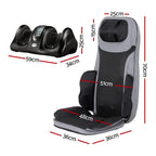 Livemor 8-Node Back Massage Cushion & Foot Massager Set – Heated