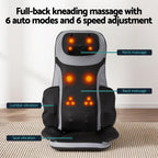 Livemor 8-Node Back Massage Cushion & Foot Massager Set – Heated