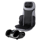 Livemor Back Massage Cushion & Foot Massager Set – Heated, Kneading