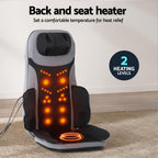 Livemor Back Massage Cushion & Foot Massager Set – Heated, Kneading