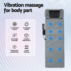 Livemor 10-Node Massage Mat – Heated, Vibration Cushion