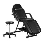 Zenses Adjustable Massage Table & Salon Chair – 3-Fold, Black