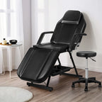Zenses Adjustable Massage Table & Salon Chair – 3-Fold, Black