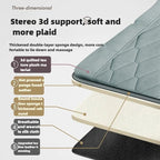 Full Body Massage Mattress – Heat, Airbag & Kneading, Grey