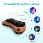 Electric Shiatsu Neck & Back Massage Pillow