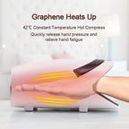 Rechargeable Hand Massager with Heat & Vibration