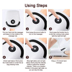 Rechargeable Hand Massager with Heat & Vibration