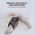 Electric Foot & Ankle Massager with Heat – Black