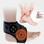 Electric Foot & Ankle Massager with Heat – Black
