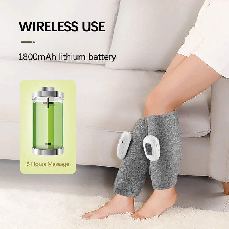 Cordless Air Compression Calf Massager – Leg & Arm, 360