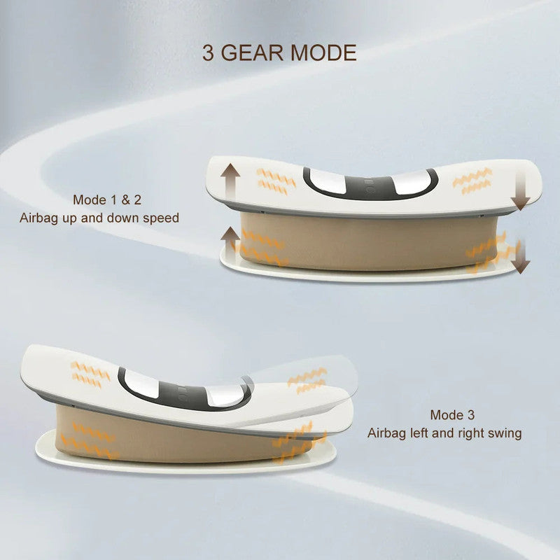 Electric Lumbar Traction Massager – Back & Waist
