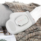 5-Level Electric Hand Massager with Hot Compress – Grey