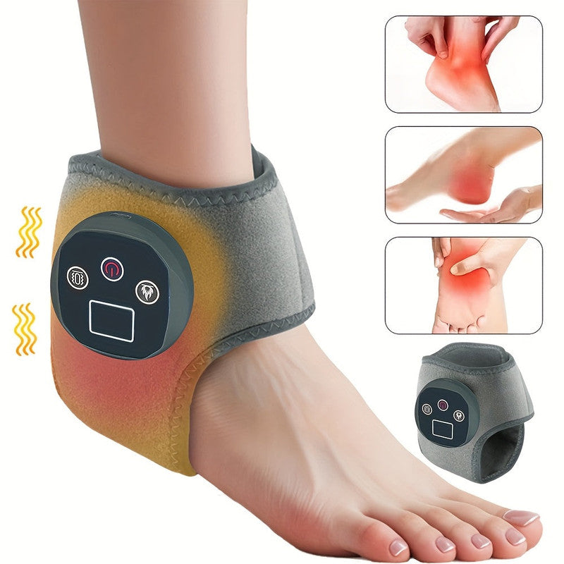 Ankle Massager with Heat & Vibration – Cordless