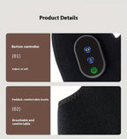 Cordless Heated Hand Massager – Vibration