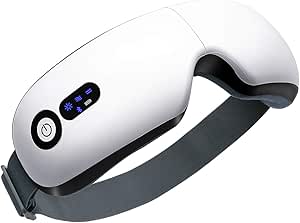 Smart Eye Massager with Heat & Vibration – Bluetooth Music