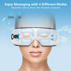 Smart Eye Massager with Heat & Vibration – Bluetooth Music