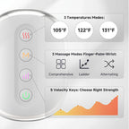 Heated Hand Massager – Airbag Compression, Cordless