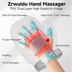 Heated Hand Massager – Airbag Compression, Cordless