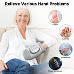 Heated Hand Massager – Airbag Compression, Cordless