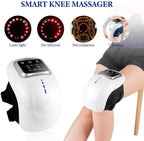 Cordless Knee Massager with Heat – LED Screen, 3 Levels