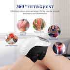 Cordless Knee Massager with Heat – LED Screen, 3 Levels