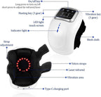 Cordless Knee Massager with Heat – LED Screen, 3 Levels