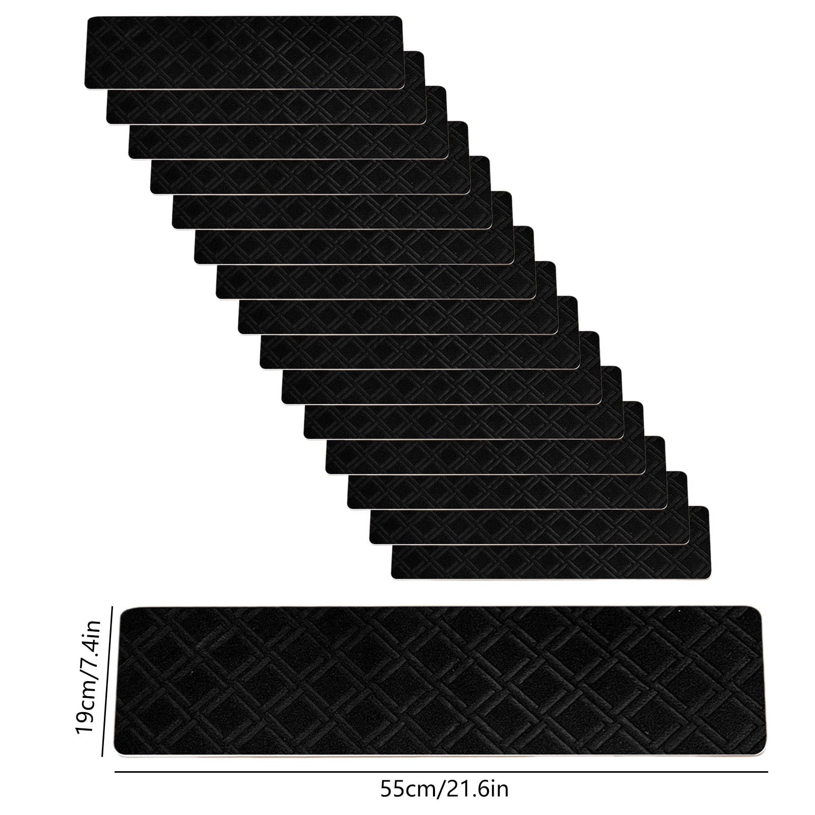 Non-Slip Carpet Stair Treads for Wooden Steps – Washable, Multicolour