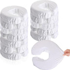 Reusable Microfibre Face Cradle Covers – Massage Table, 12-Pack