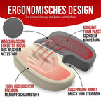 Memory Foam Orthopedic Seat Cushion – Office Chair & Car