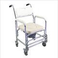 Aluminium Bedside Commode & Shower Chair – Mobile, 200kg
