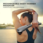 Cordless Handheld Body Hammer Massager – Rechargeable