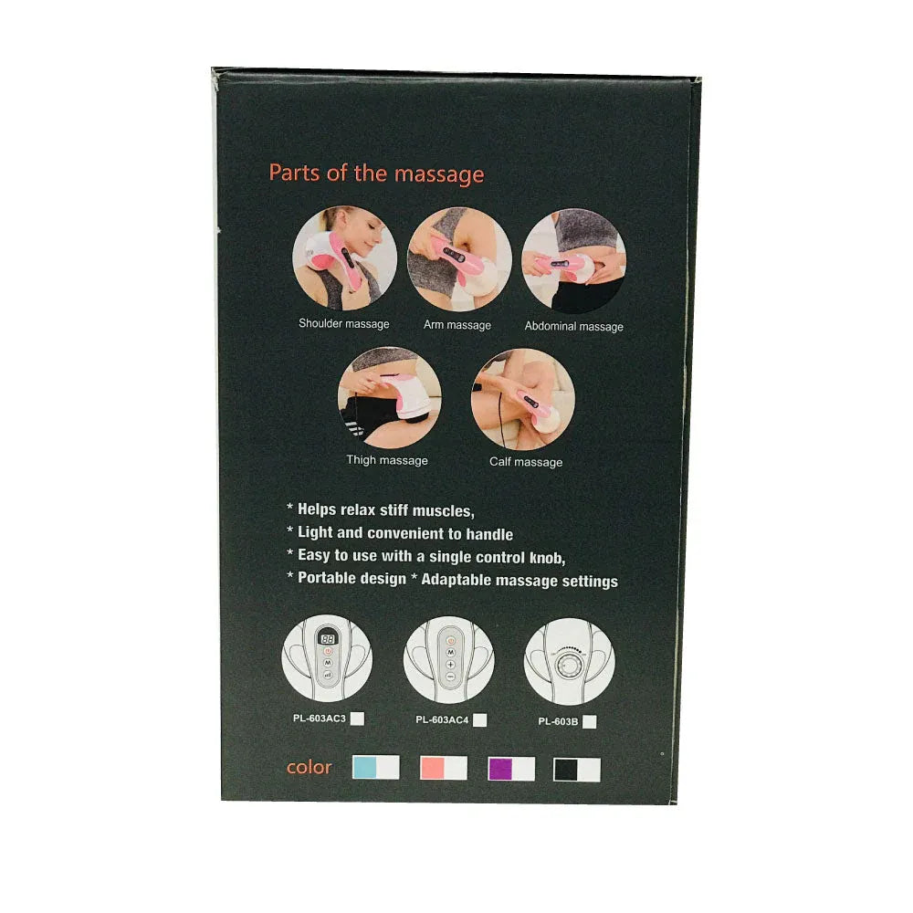 Orku Full Body Handheld Vibration Massager – 4 Heads