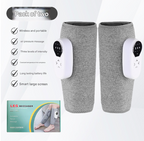 Electric Leg Massager with Heat – 3 Modes, Air Wave, 2-Pack