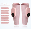 Leg Air Compression Massager with Heat – Cordless, 2-Piece, Pink