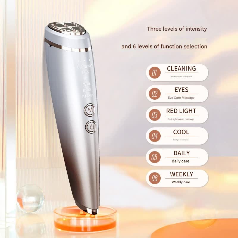 Multi-Function Facial Device – 6 Modes, LED, Gradient