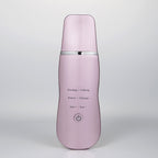 Ultrasonic Skin Scrubber – Facial Spatula, Cleansing & Peeling, Purple