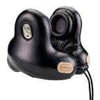 Smart Travel Neck Pillow – Bluetooth Audio & Heat, Black