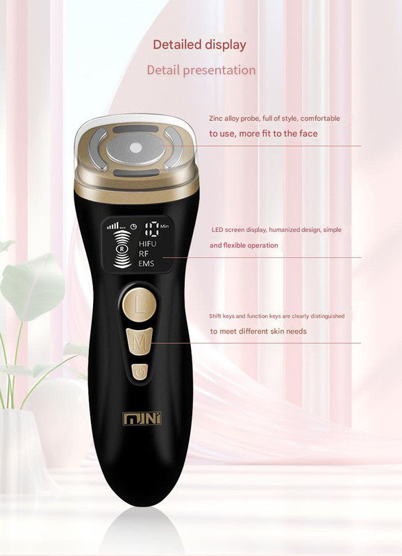 3-in-1 Facial Care Device – HIFU, RF & EMS, White