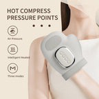 Cordless Hand Massager with Heat & Air Compression – Grey