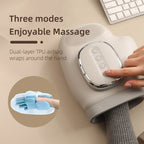 Cordless Hand Massager with Heat & Air Compression – Grey