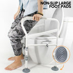 Adjustable Toilet Safety Frame & Grab Rail – 150kg