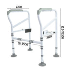 Adjustable Toilet Safety Frame & Grab Rail – 150kg